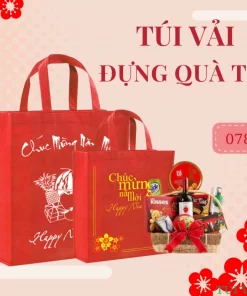 Túi quà Tết Việt Nhật in logo, chất lượng cao